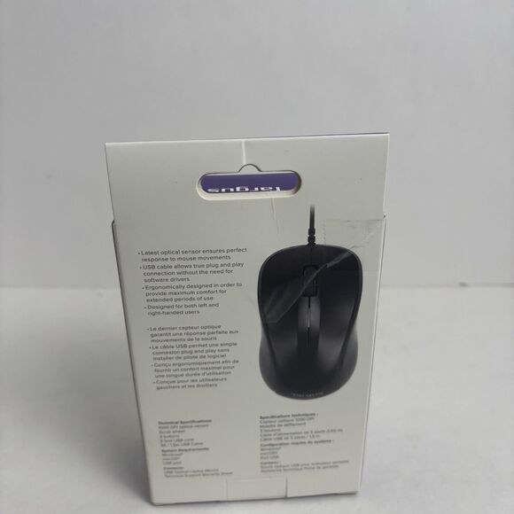 Targus AMU80US USB Optical Laptop Mouse - Picture 3 of 5